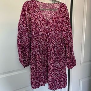 Old Navy Floral Pink Dress